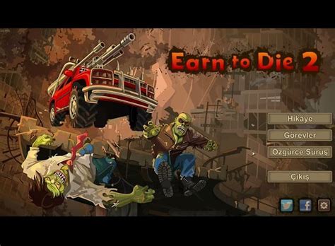 Earn to die 2 apk para hilesi