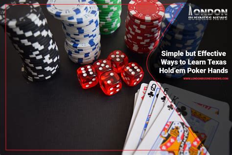 Easy Way To Learn Texas Holdem Poker