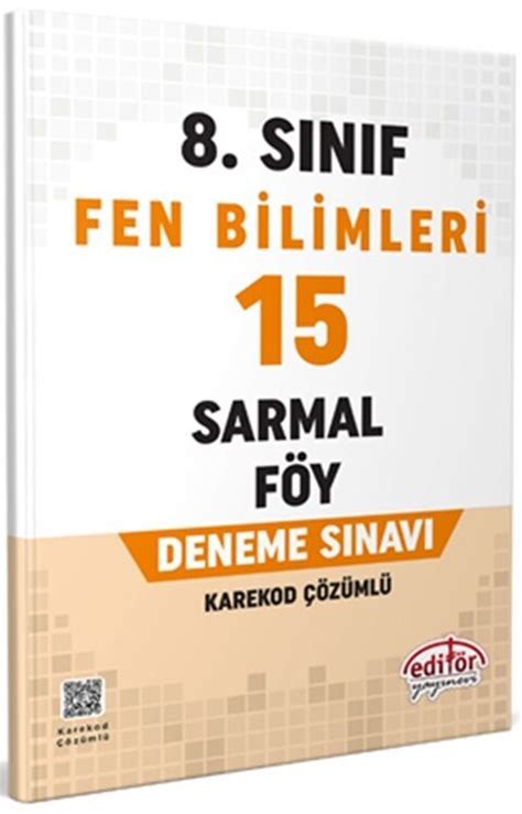 Editör 8 sınıf fen bilimleri