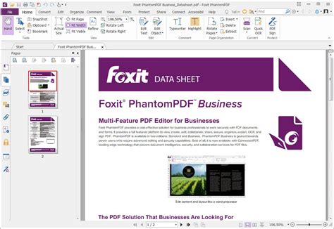 Edit على file pdf برنامج foxit phantompdf