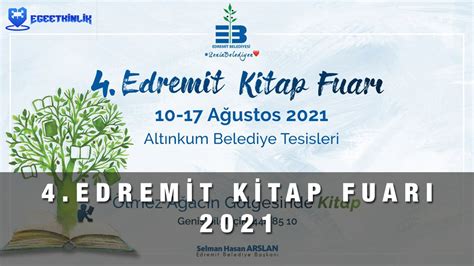 Edremit kitap fuarı 2021