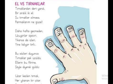 El ve tırnaklar şiiri