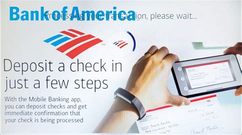 Electronic Check Deposit Bank Of America