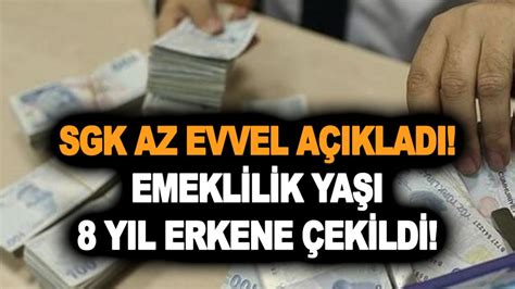 Emeklilik yaşı geriye çekildi mi