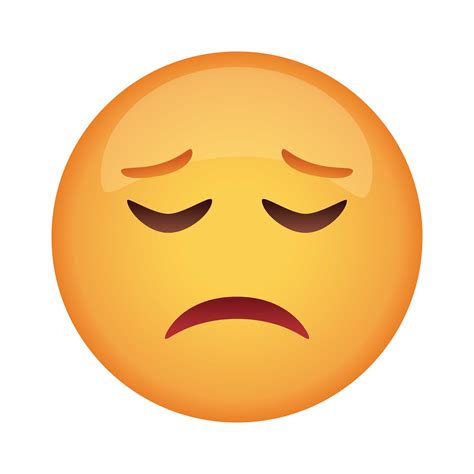 Emoji Unhappy Face