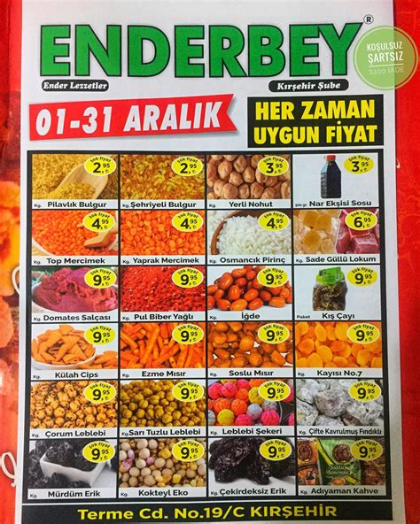 Enderbey kuruyemiş fiyatları