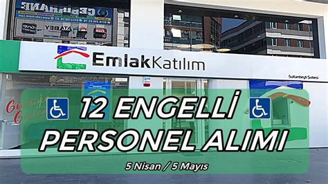 Engelli personel iş ilanları