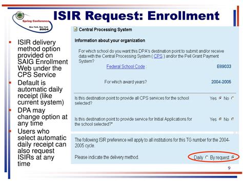 Enrollment Fee Waiver c Isir