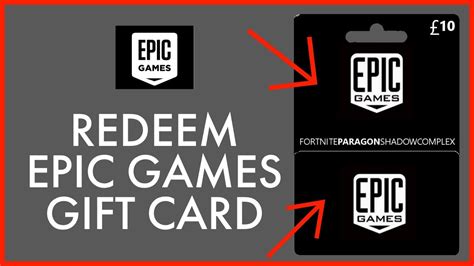 Epic Games Gift Card Code