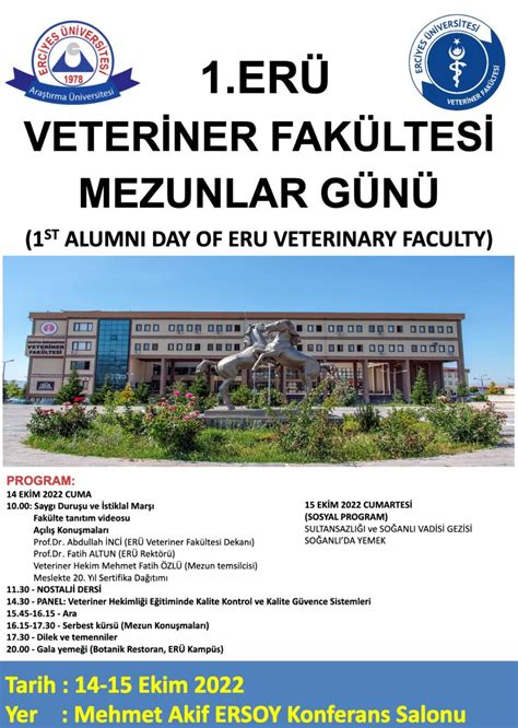 Erciyes üniversitesi veteriner fakültesi ekşi