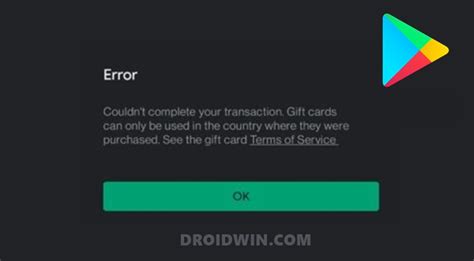 Error Card Closed Google Play Error Card Closed Google Play