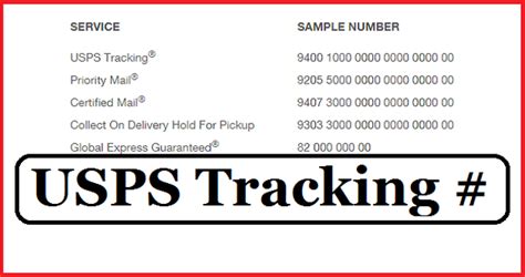 Express Tracking Number