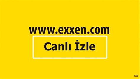 Exxen canlı