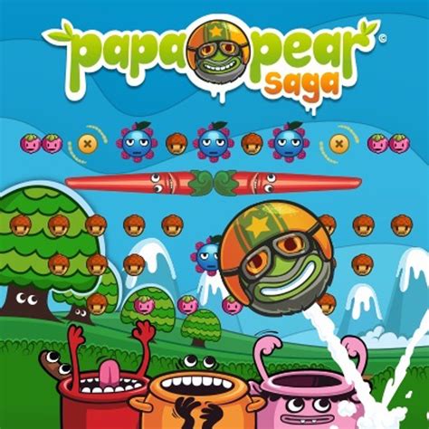 Facebook Papa Pear Saga Game