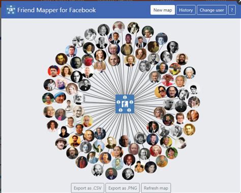 Facebook friends mapper تحميل برنامج