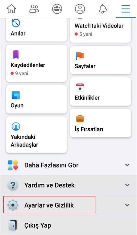 Facebook hesabı silme