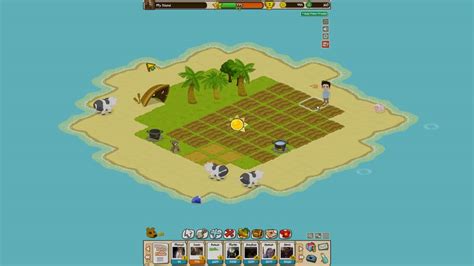 Facebook island game