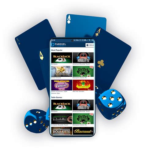 FanDuel Casino Android App.