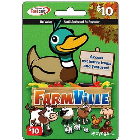 Farmville Gift Card