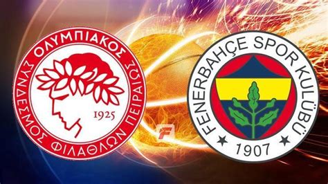 Fenerbahçe doğuş olympiakos maçı hangi kanalda