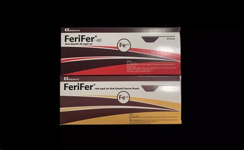 Ferifer 100 mg 28 kaşık fiyatı