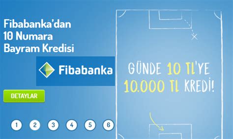 Fibabanka ihtiyac kredisi faiz orani