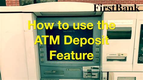 First Financial Bank Atm Deposit