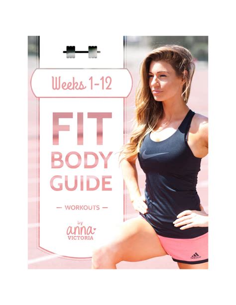 Fit body guide anna victoria nutritional pdf download