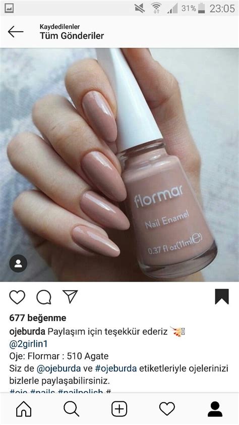 Flormar bej rengi oje