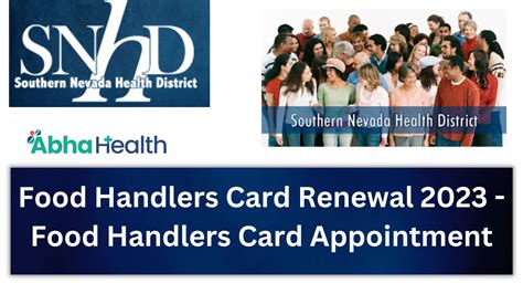 Food Handlers Card Renewal