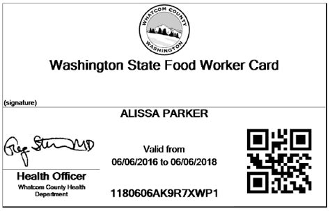 Food Handlers Card Yakima Wa