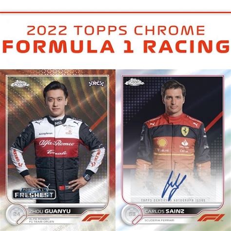 Formula 1 Racing Cards