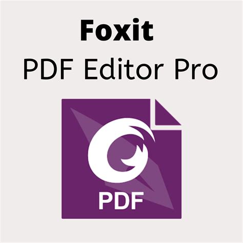Foxit pdf editor كامل