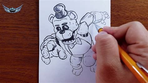 Freddy çizimi kolay