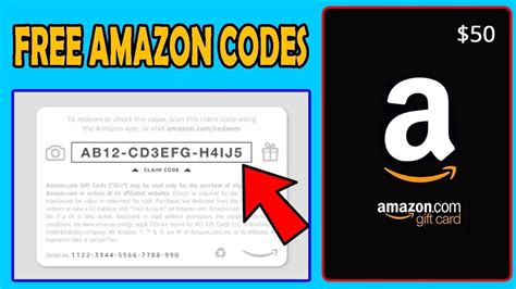 Free Amazon Gift Card Codes No Verification