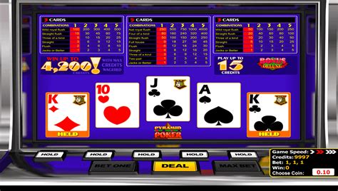 Free Bonus Deluxe Video Poker