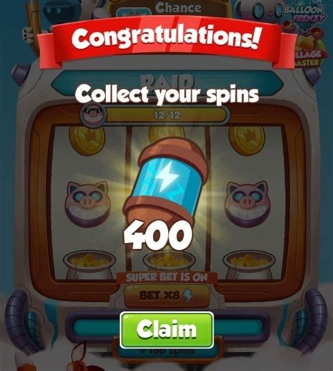 Free Coin Master Spins Link