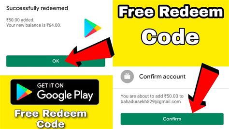 Free Google Play Redeem Code Generator India