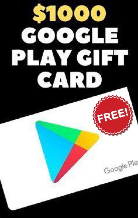 Free Google Play Store Gift Card Generator
