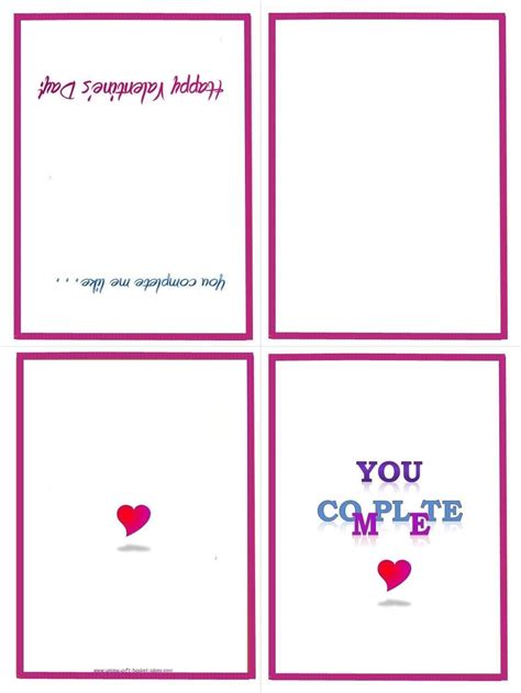 Free Print And Fold Cards
