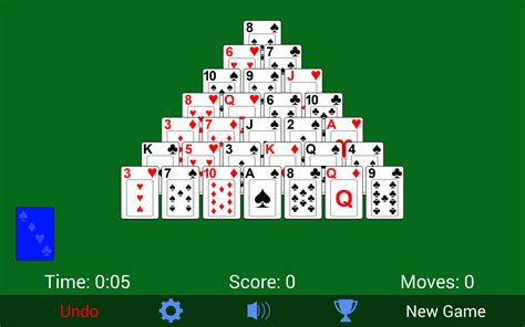 Free Pyramid Solitaire Full Screen