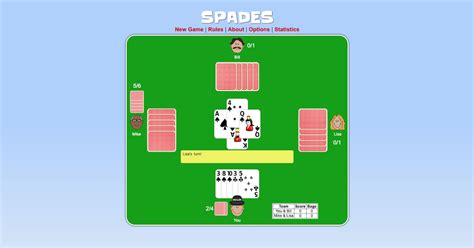 Free Spades Online With Sound