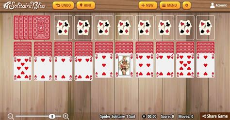 Free Spider Solitaire Bliss 1