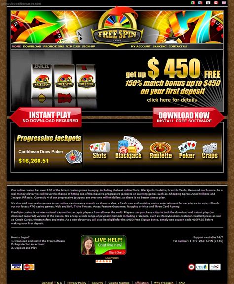 Free Spin Casino Coupon Code