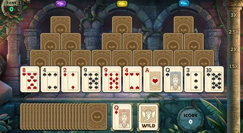 Free Tri Peaks Solitaire Game