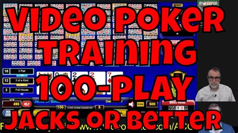 Free Video Poker Training