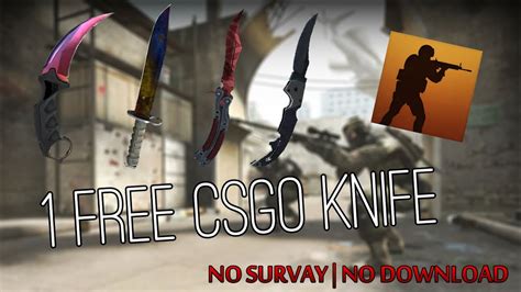 Free csgo knives no survey no download