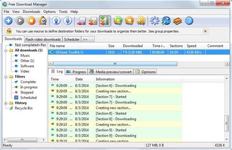 Free download manager no such file or directory