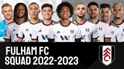 Fulham Fc Squad 2022