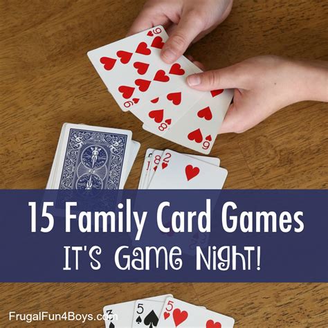 Fun Card Games For Families
